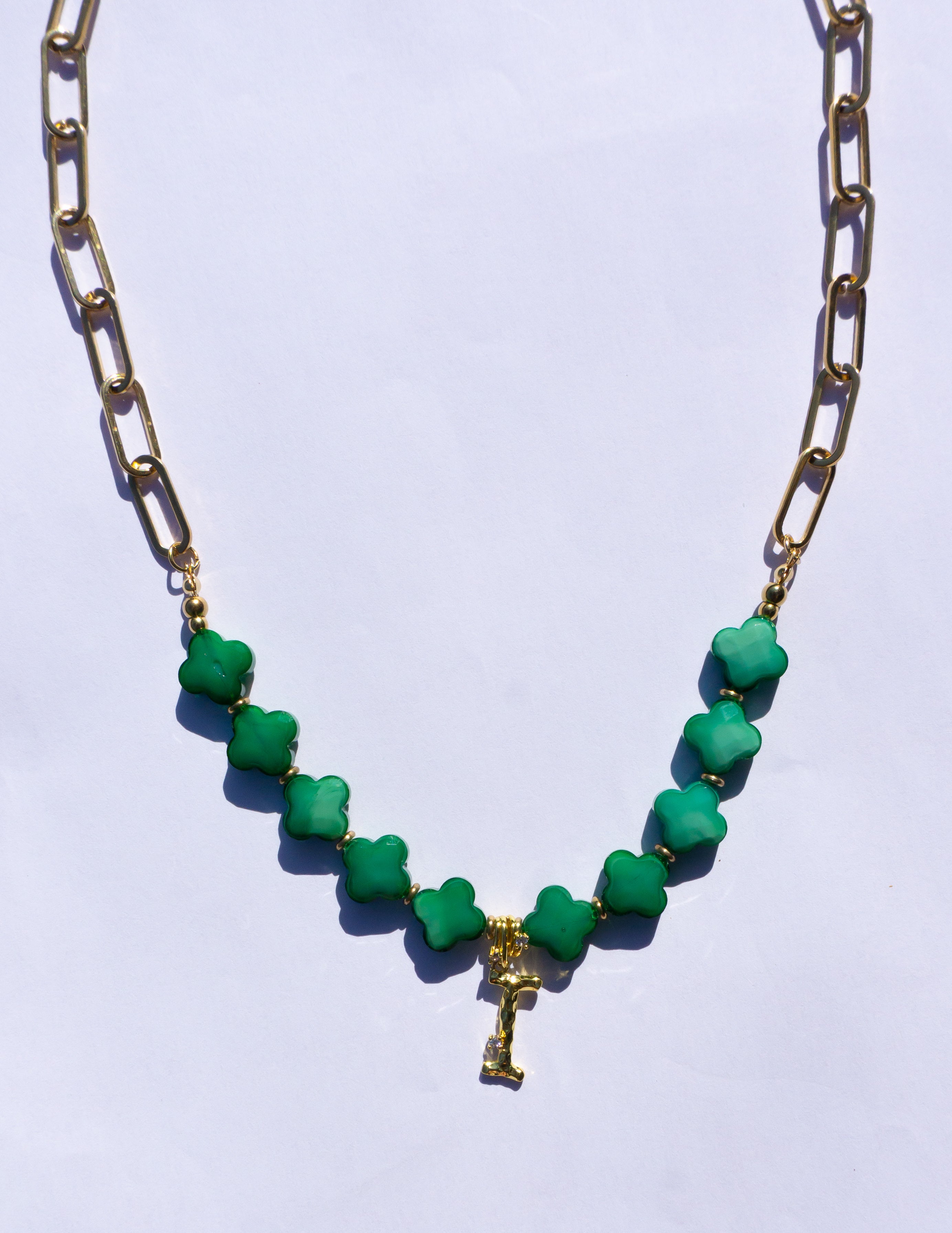 Clover Ketting - Emerald