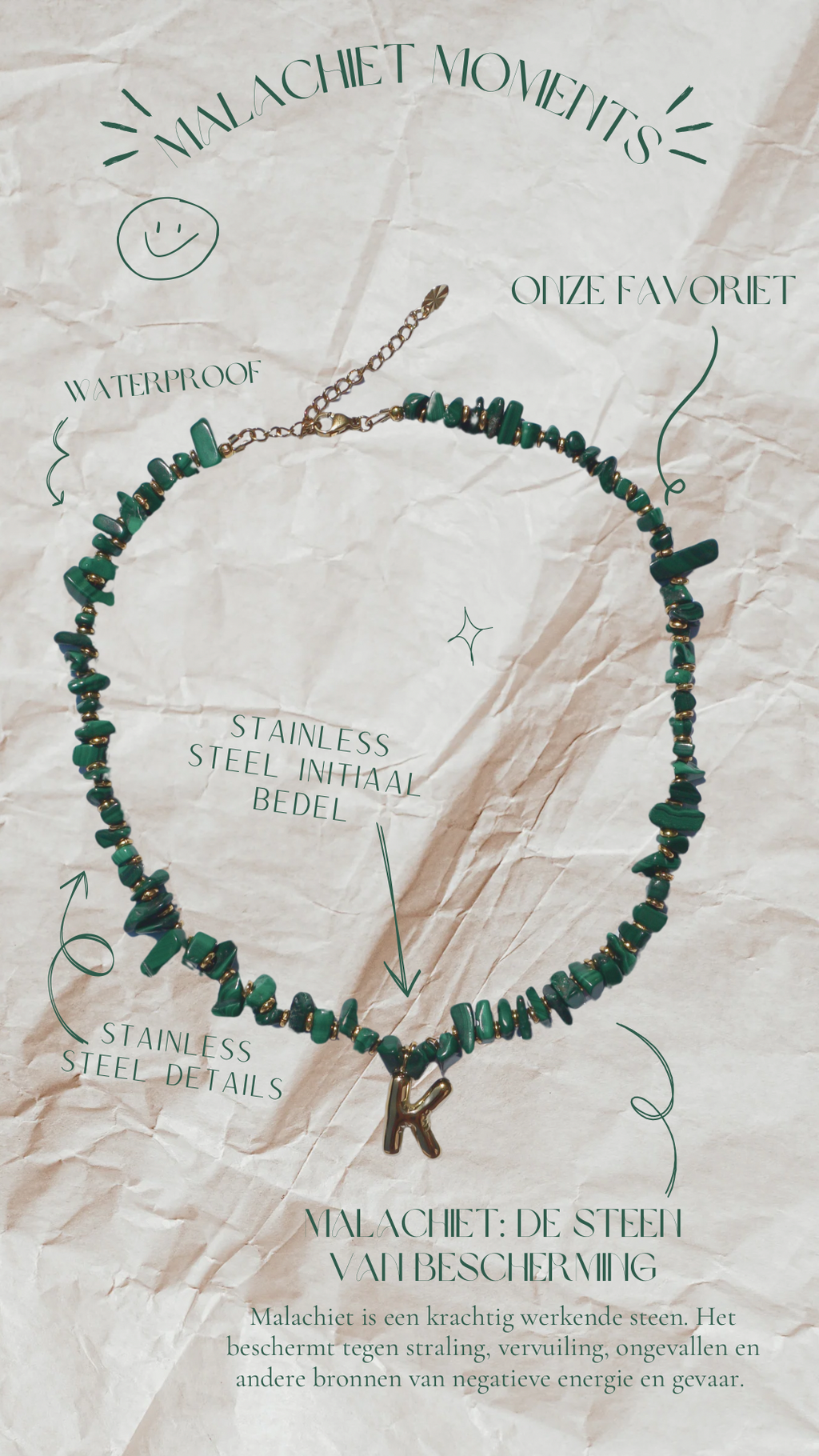 Ketting - Malachite Moments