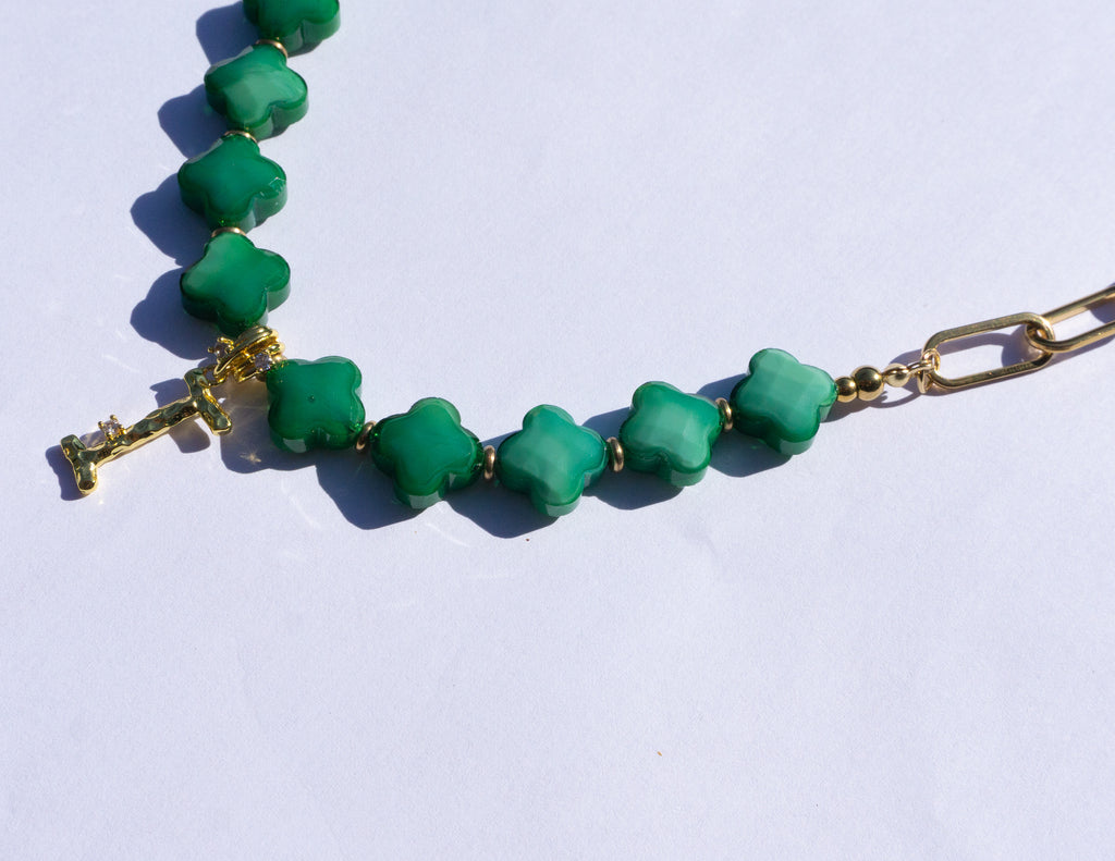 Clover Ketting - Emerald