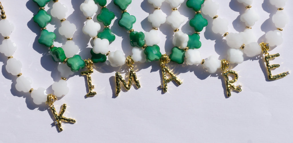 Clover Ketting - Wit